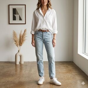 Levi’s 501 Premium Blue Jeans - Big E Red Tab - Size 25x32